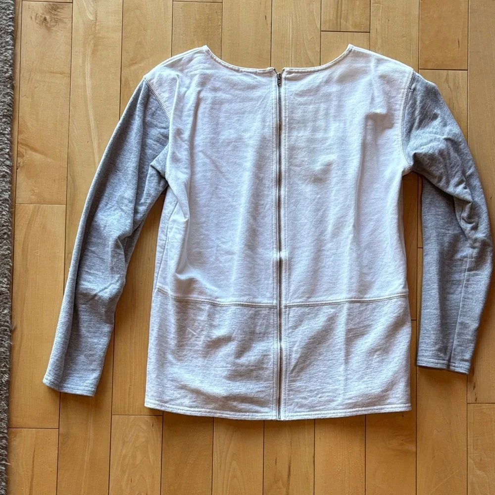 J. Crew Cream Textured Top - Picture 3 of 3